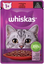 WHISKAS Kapsička s hovädzím v šťave 85g