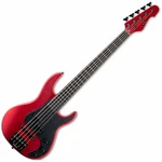 ESP LTD AP-5 Candy Apple Red Satin Bajo de 5 cuerdas