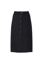 Tommy Hilfiger Skirt - TENCEL TWILL SKIRT black