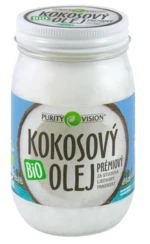 PURITY VISION BIO Panenský kokosový olej lisovaný za studena 420 ml