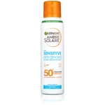 Garnier Ochranná mlha pro citlivou pokožku SPF 50+ Sensitive Advanced (Invisible Protection Mist) 150 ml