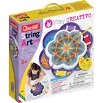 Quercetti Play Creativo String Art Mandala kreslenie pomocou nití a kolíčkov