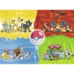 Ravensburger Puzzle Druhy Pokémonov 150 dielikov