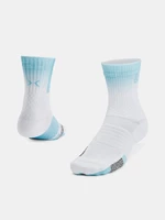 Biele športové ponožky Under Armour Curry AD Playmaker Mid