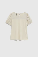 WOMEN'S T-SHIRT L-TS-4013 L.Beige