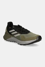 Boty adidas TERREX Soulstride R.RDY pánské, zelená barva, IH3449