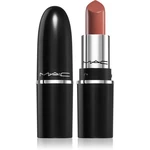 MAC Cosmetics MACximal Silky Matte Lipstick Mini matná rtěnka odstín Warm Teddy 1,7 g
