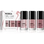 NOBEA Day-to-Day Coffee Time Set sada lakov na nechty Pink Petals