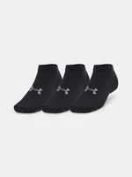 Under Armour UA Essential Low Cut Ponožky 3 páry Černá