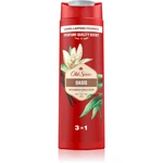 Old Spice Oasis sprchový gel pro muže 3 v 1 400 ml