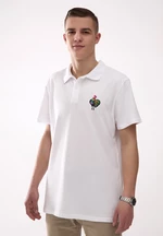 Folkstar Man's Polo Shirt Embroidery M