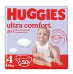 Huggies Ultra Comfort vel. 4 7-18 kg dětské plenky 50 ks