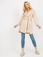 Női kabát Fashionhunters Beige