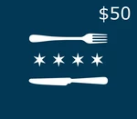 4 Star Restaurant Group $50 Gift Card US