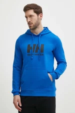 Bavlnená mikina Helly Hansen HH LOGO HOODIE pánska, s kapucňou, s nášivkou, 33977