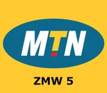 MTN 5 ZMW Mobile Top-up ZM