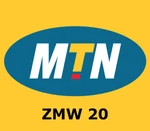 MTN 20 ZMW Mobile Top-up ZM