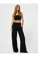 Koton Crop Undershirt U Neck Strapless