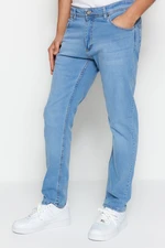 Trendyol Men's Blue Skinny Fit Flexible Fabric Jeans Denim Trousers