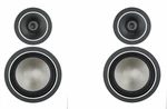 CANTON Townus 10 Matte White Altavoz de pared Hi-Fi