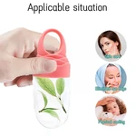 Silicone Ice Face Roller Removing Puffiness Face Massage Ice Eye Applying Face Silicone Bag Ice Ice Skin Film Film Grid Car N8P9