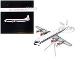 Lockheed L-188 Electra Commercial Aircraft "Eastern Air Lines" White with Blue Stripes "Gemini 200" Series 1/200 Diecast Model Airplane by GeminiJets