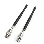 2X UHF 1/4 Wave Antennas Q9 BNC Connectors for Shure Series Wireless Receiver BT