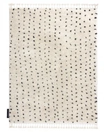 Kusový koberec Berber Syla B752 dots cream-80x150