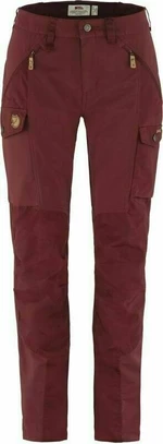 Fjällräven W Nikka Bordeaux Red 42 Spodnie outdoorowe