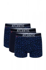 Atlantic 173 3-pak nie/gra/nie Pánské boxerky 2XL Mix