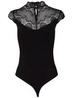 Pieces Dámské body PCNAYA 17096887 Black S/M