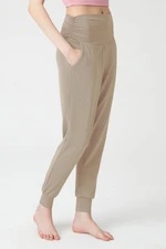 LOS OJOS Mink Waist with an Elasticated Baggy Look Harem Pants