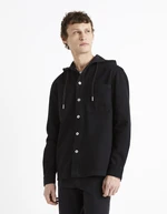 Celio Denim Hooded Shirt Dadenim - Men