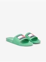 Green Male Slippers Tommy Jeans - Men