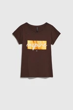 Moodo women's T-shirt - dark brown