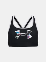 Under Armour G Crossback Graphic Black Girls' Sports Bra