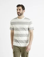 Celio Striped T-Shirt Beboxr - Men