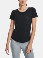 Under Armour T-Shirt Streaker Deco Diamond SS-BLK - Women