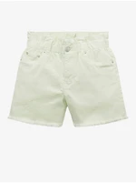 Light Green Girly Denim Shorts Tom Tailor - Girls