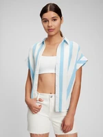 GAP Cotton Striped Shirt - Women