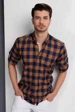 Camicia a quadri da uomo dewberry