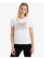 Slim Metallic T-Shirt Tommy Jeans - Women