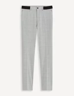 Celio Checkered Trousers Fonoel - Men