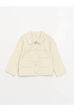 LC Waikiki Basic Polo Neck Long Sleeved Jacket for Baby Girl