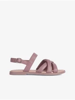 Pink Geox Women's Leather Sandals - Women