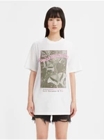 White women's oversize T-shirt Levi's® Antisocial