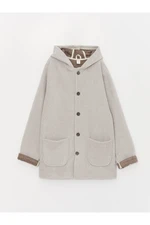 LC Waikiki Boy's Hooded Cachet Coat