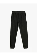 Koton Jogger Sweatpants with Lace Waist and Pocket Detail