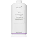 Keune Care Blonde Savior Shampoo vlasový šampon pro odbarvené, barvené a chemicky ošetřené vlasy 1000 ml