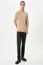 Koton Men's Camel Hair Sweater